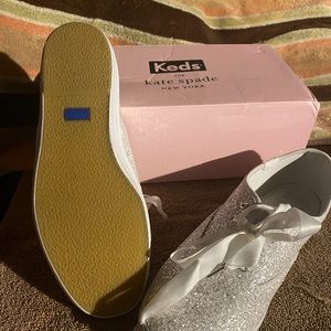 A sequin sneaker worthy of the most special of occasions. worn once